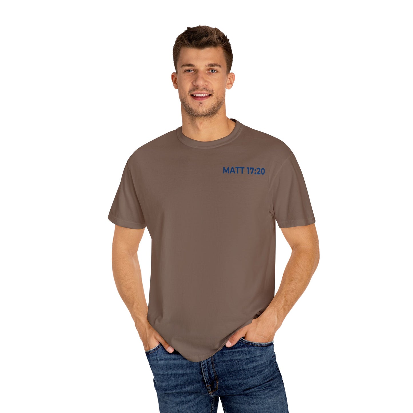 Inspirational Unisex T-Shirt - 'Faith Moves Mountains'