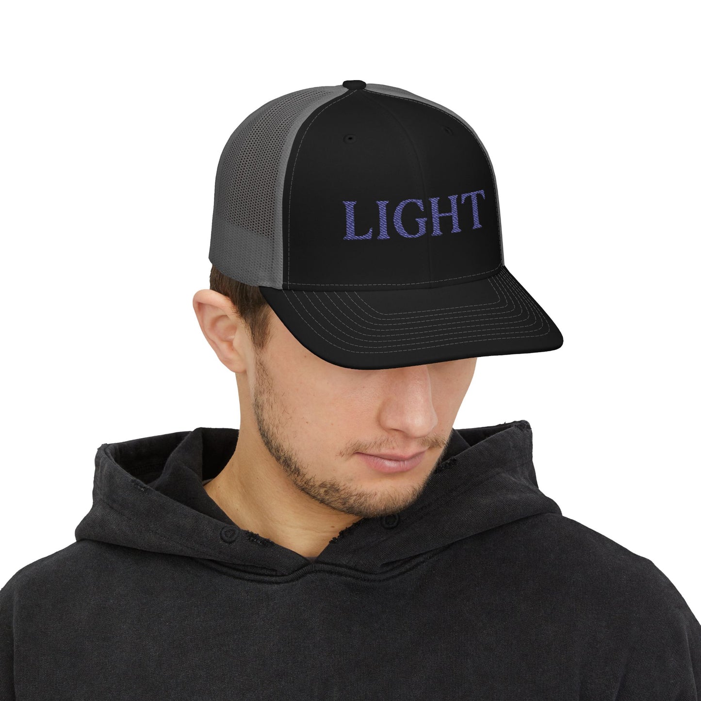 'L.I.G.H.T.' Snapback Trucker Cap