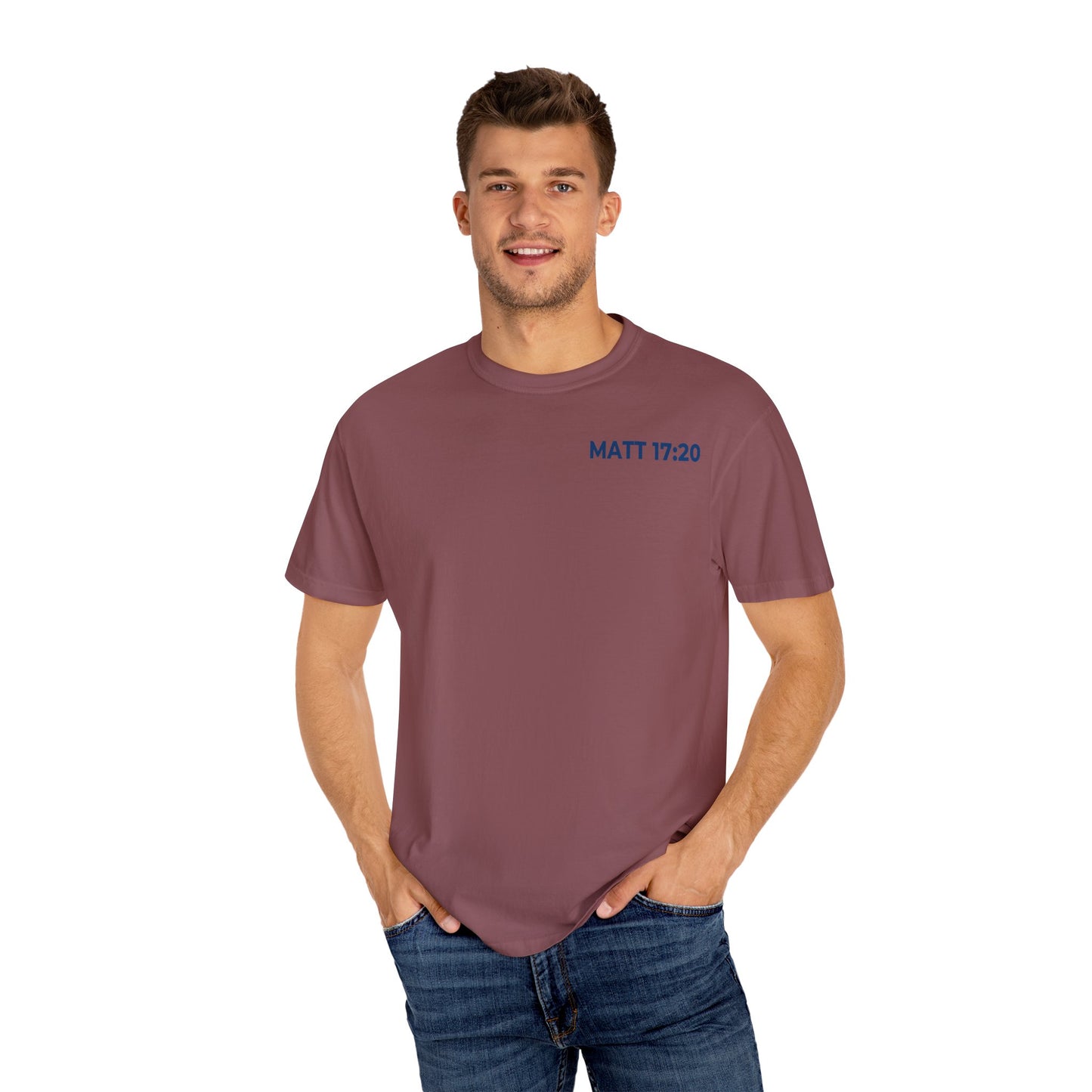 Inspirational Unisex T-Shirt - 'Faith Moves Mountains'