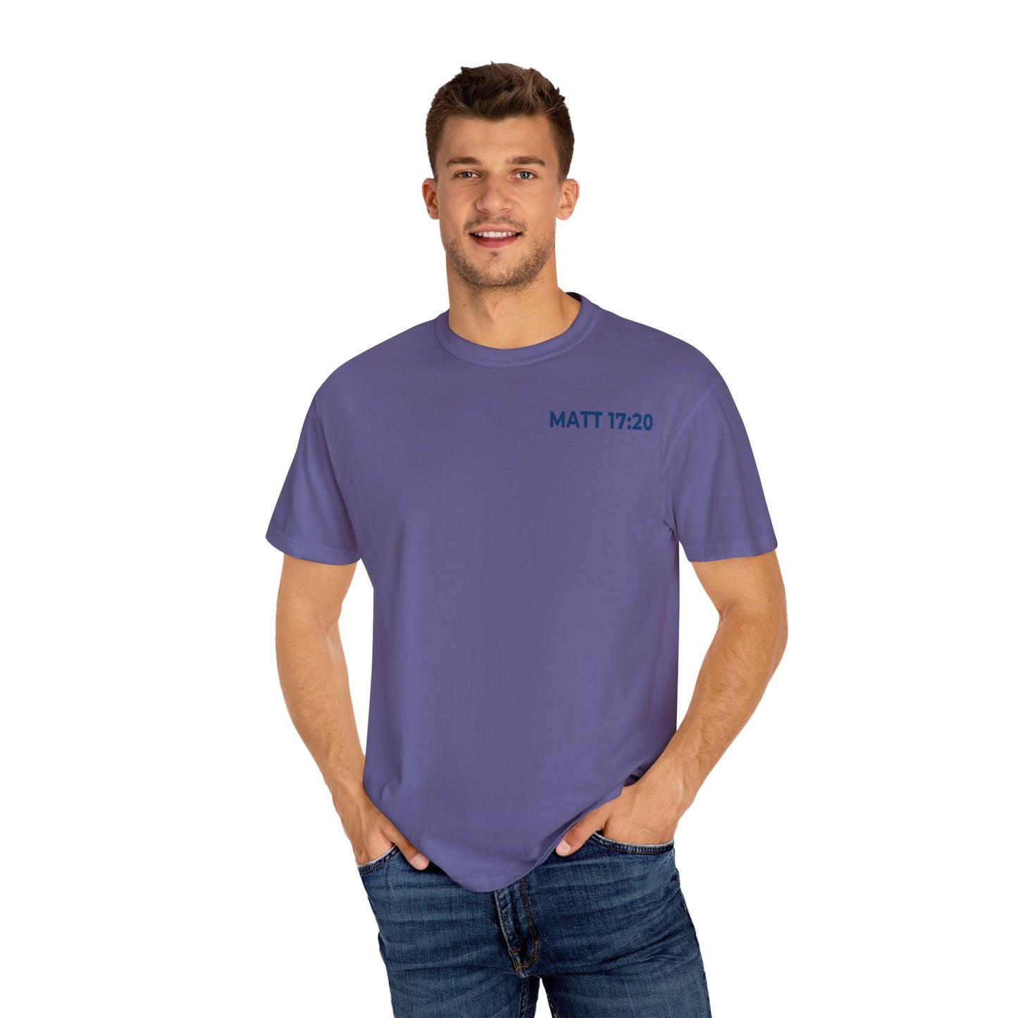 Inspirational Unisex T-Shirt - 'Faith Moves Mountains'