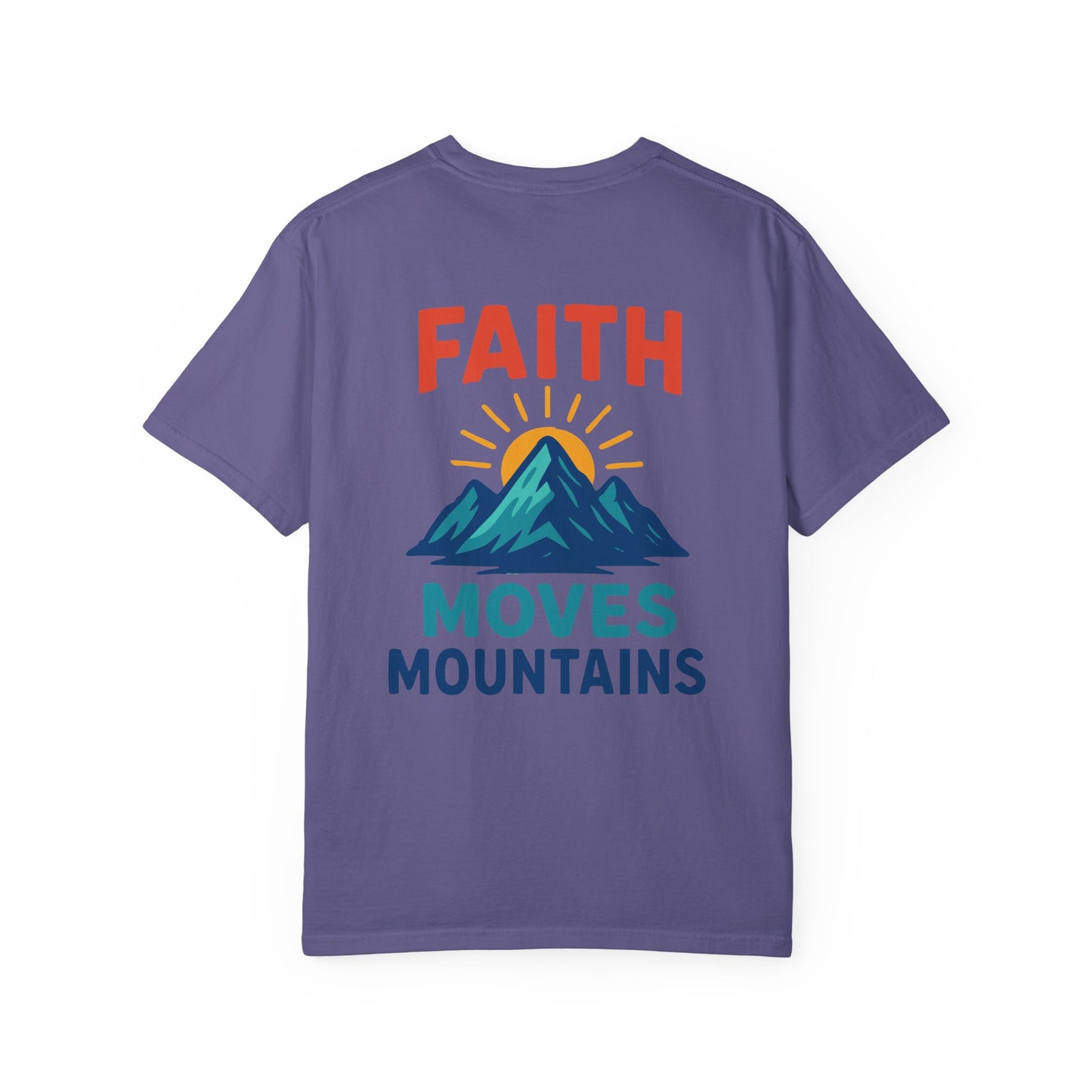 Inspirational Unisex T-Shirt - 'Faith Moves Mountains'