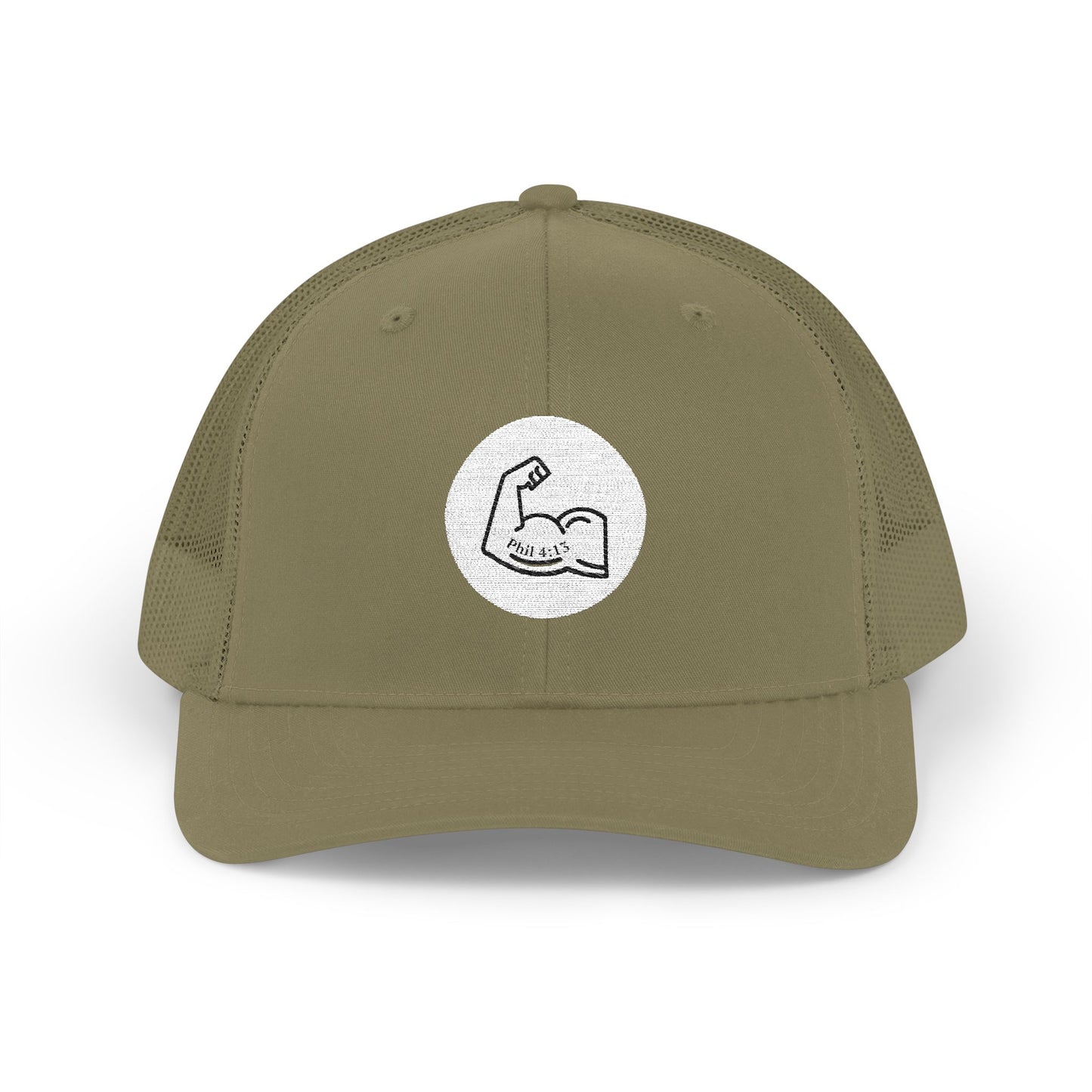 Muscle Flex Phil 4:13 Snapback Trucker Cap