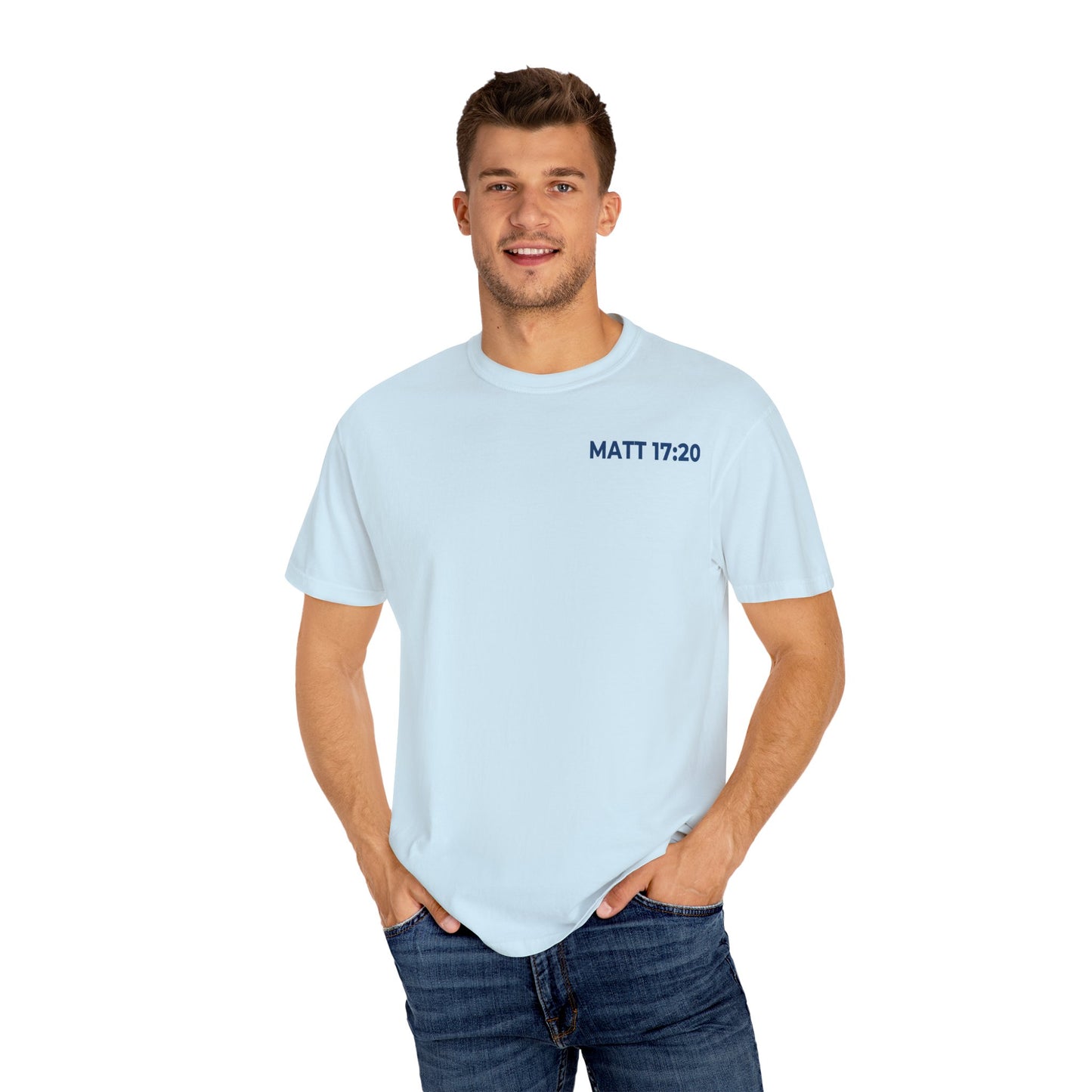 Inspirational Unisex T-Shirt - 'Faith Moves Mountains'
