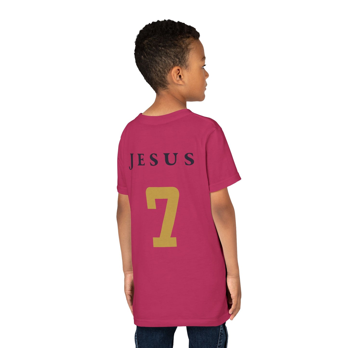 Jesus Christ #7 Jersey YOUTH T-Shirt