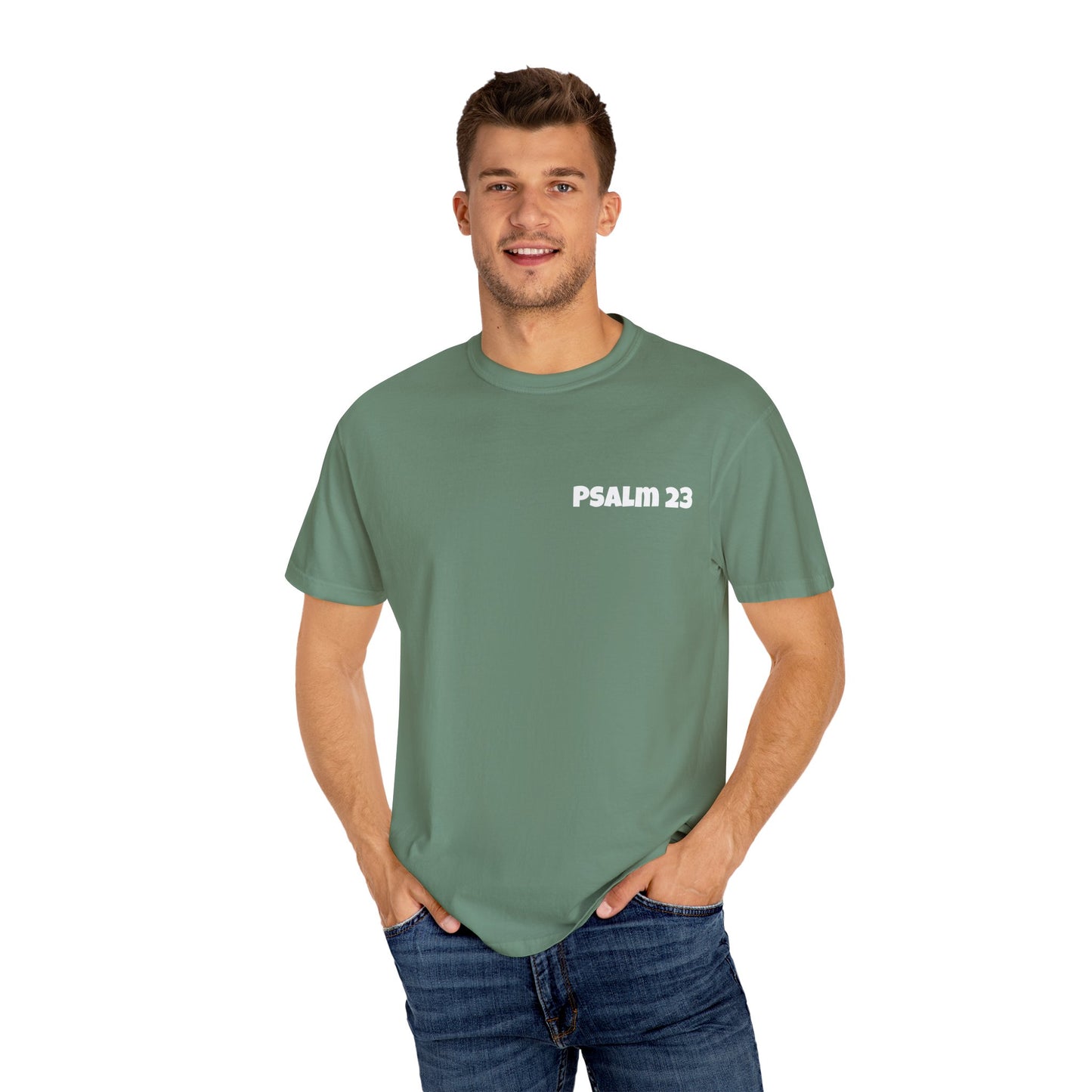 Inspirational Unisex T-Shirt - Psalm 23 & Child of God Design
