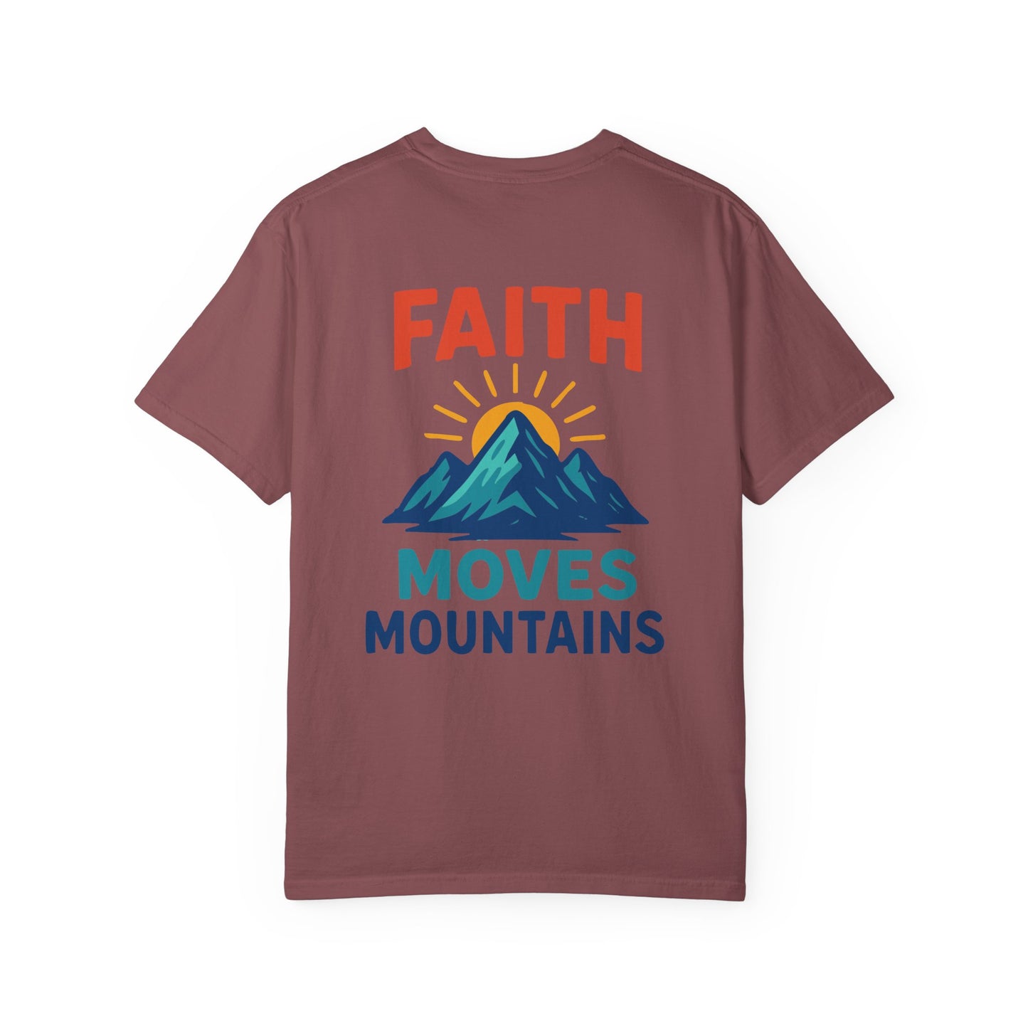 Inspirational Unisex T-Shirt - 'Faith Moves Mountains'