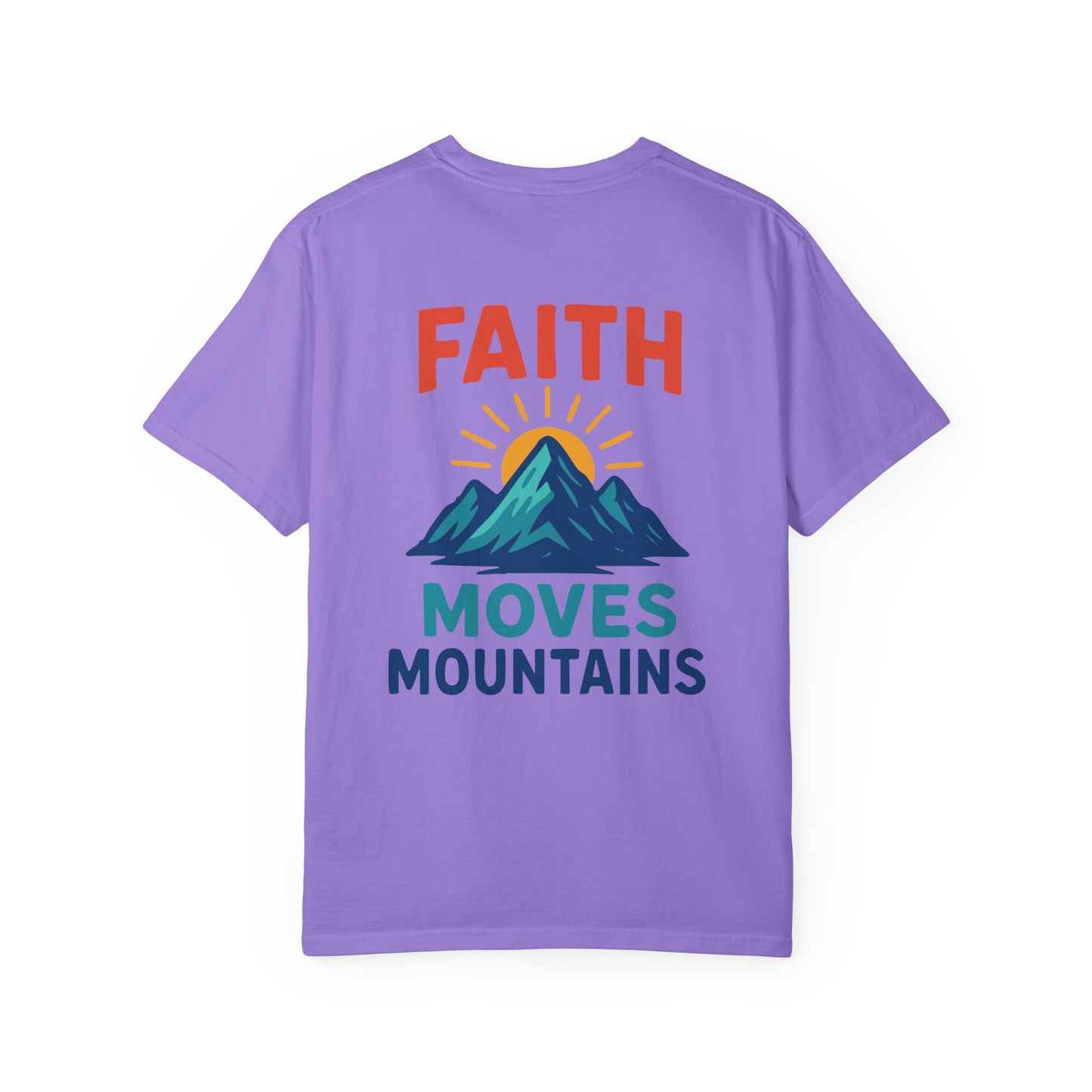 Inspirational Unisex T-Shirt - 'Faith Moves Mountains'