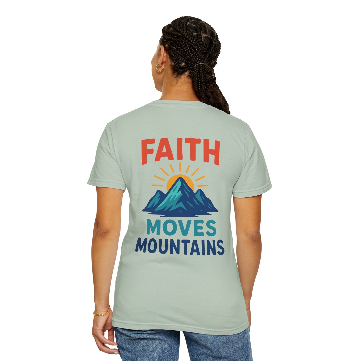 Inspirational Unisex T-Shirt - 'Faith Moves Mountains'