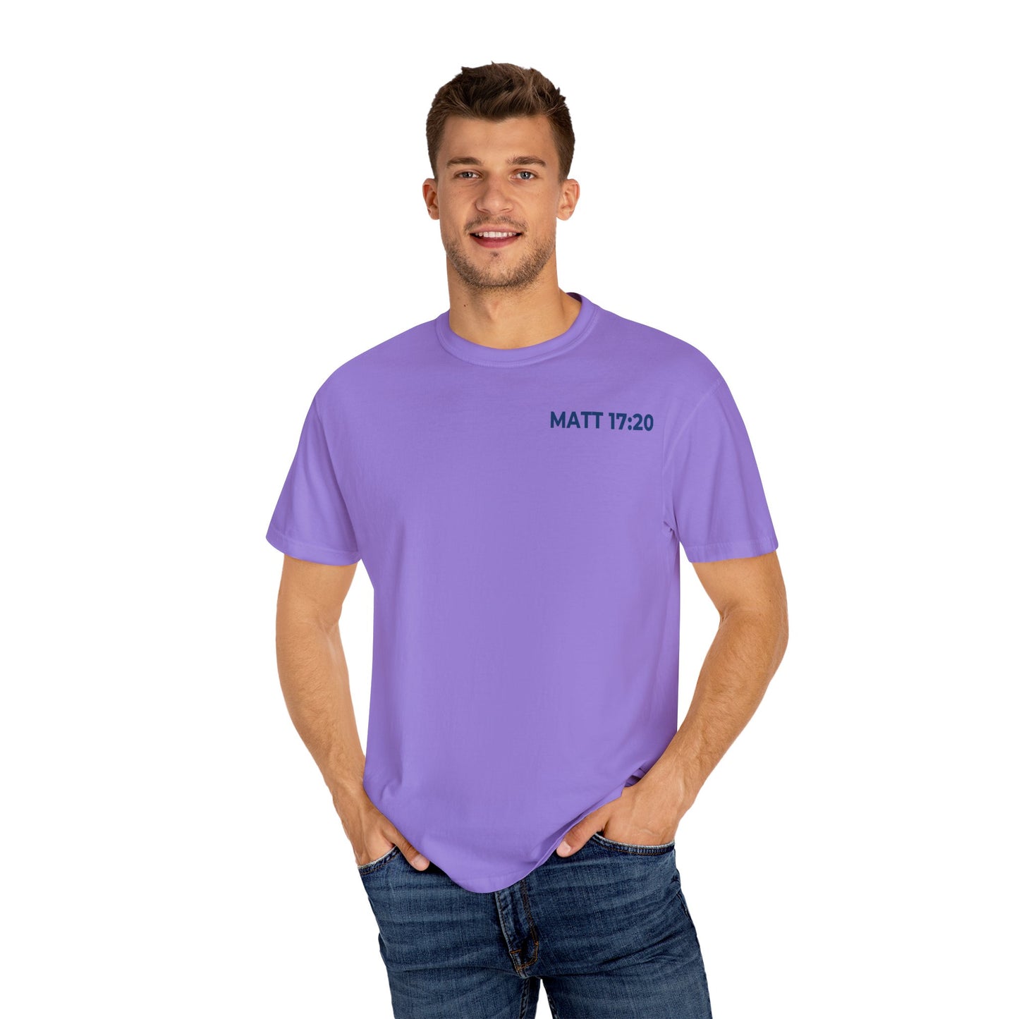 Inspirational Unisex T-Shirt - 'Faith Moves Mountains'