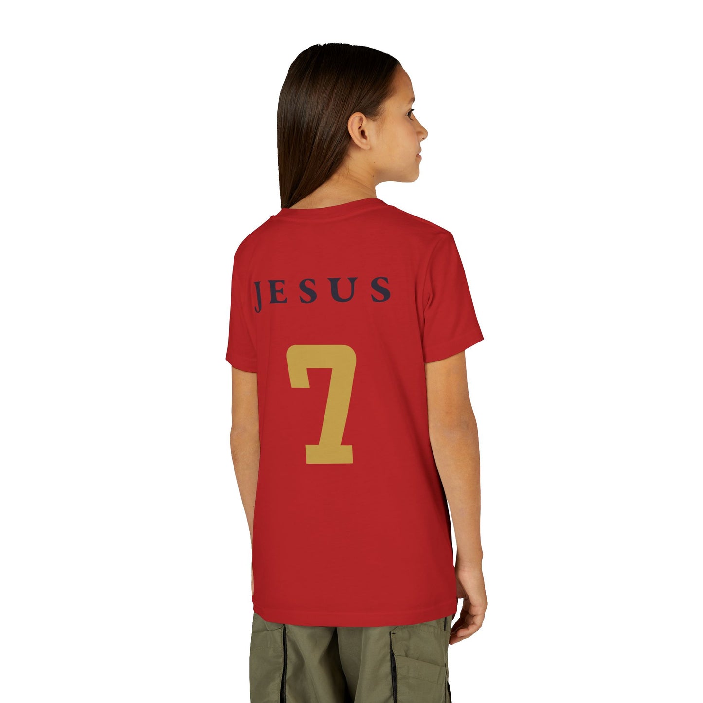 Jesus Christ #7 Jersey YOUTH T-Shirt
