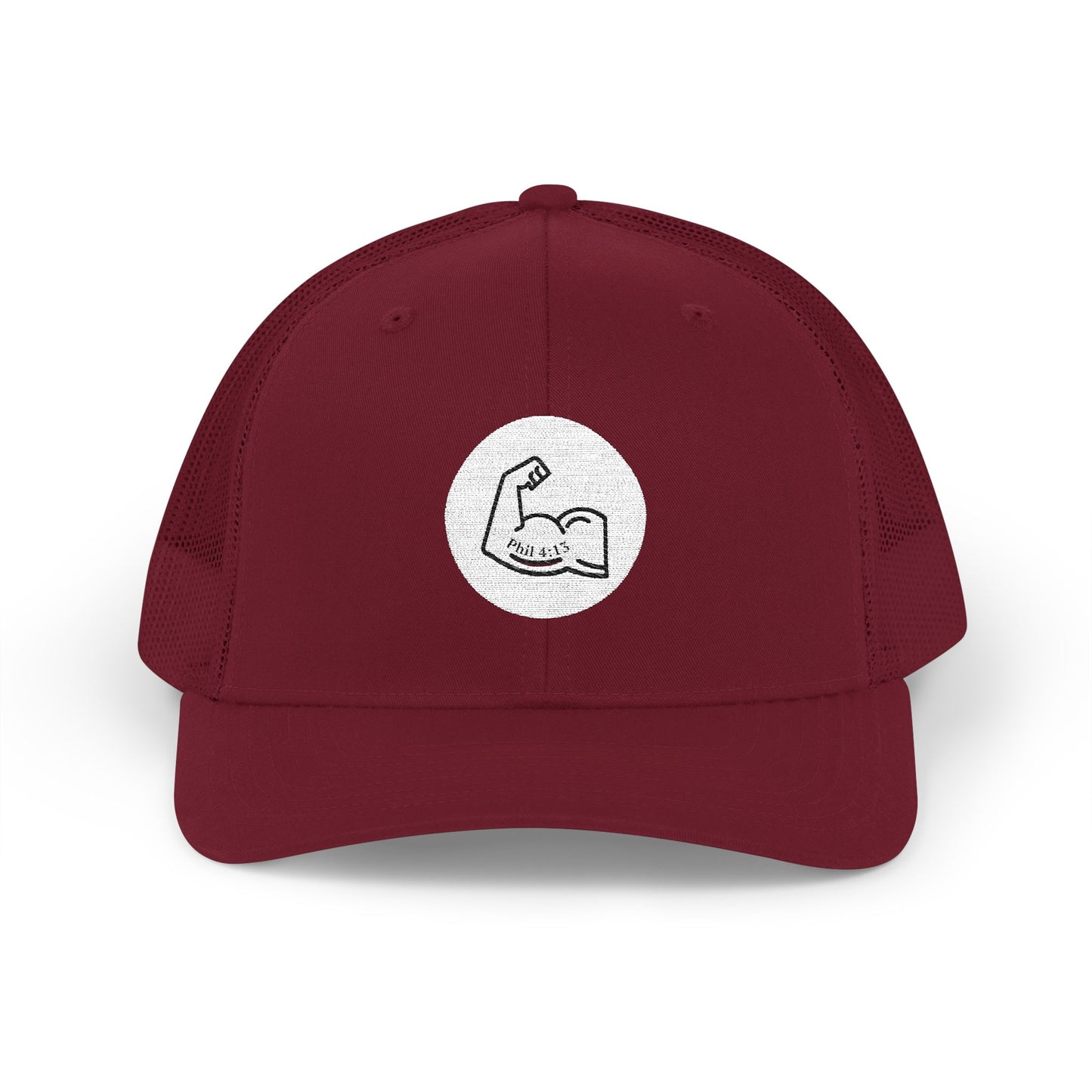 Muscle Flex Phil 4:13 Snapback Trucker Cap