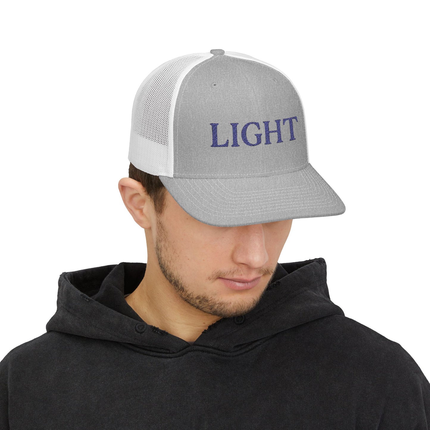 'L.I.G.H.T.' Snapback Trucker Cap
