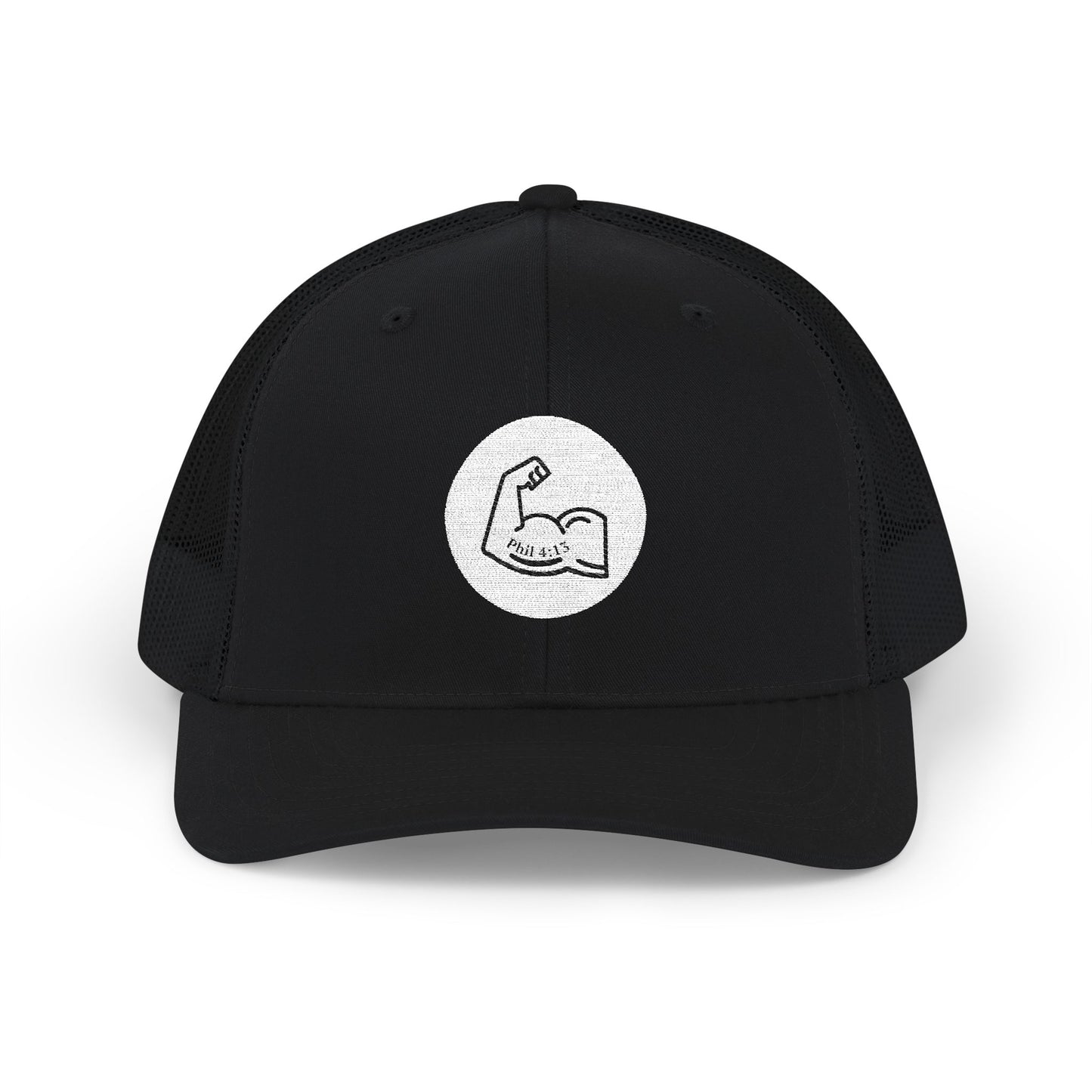Muscle Flex Phil 4:13 Snapback Trucker Cap