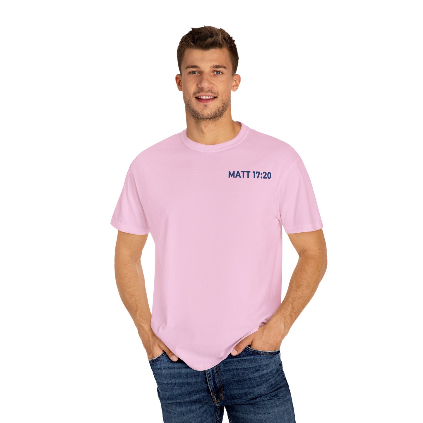 Inspirational Unisex T-Shirt - 'Faith Moves Mountains'