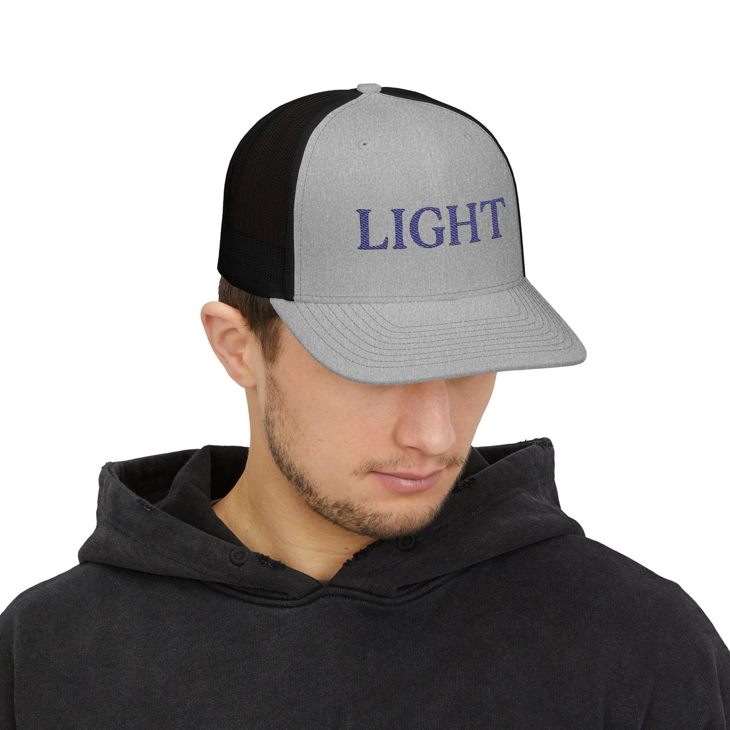 'L.I.G.H.T.' Snapback Trucker Cap
