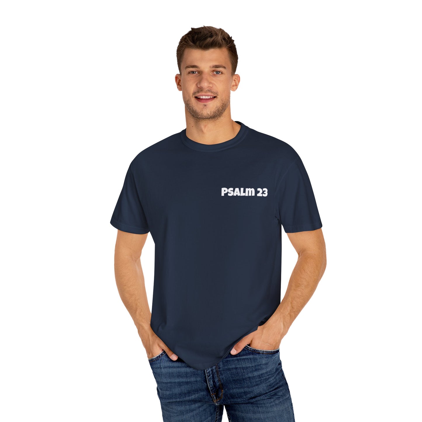 Inspirational Unisex T-Shirt - Psalm 23 & Child of God Design