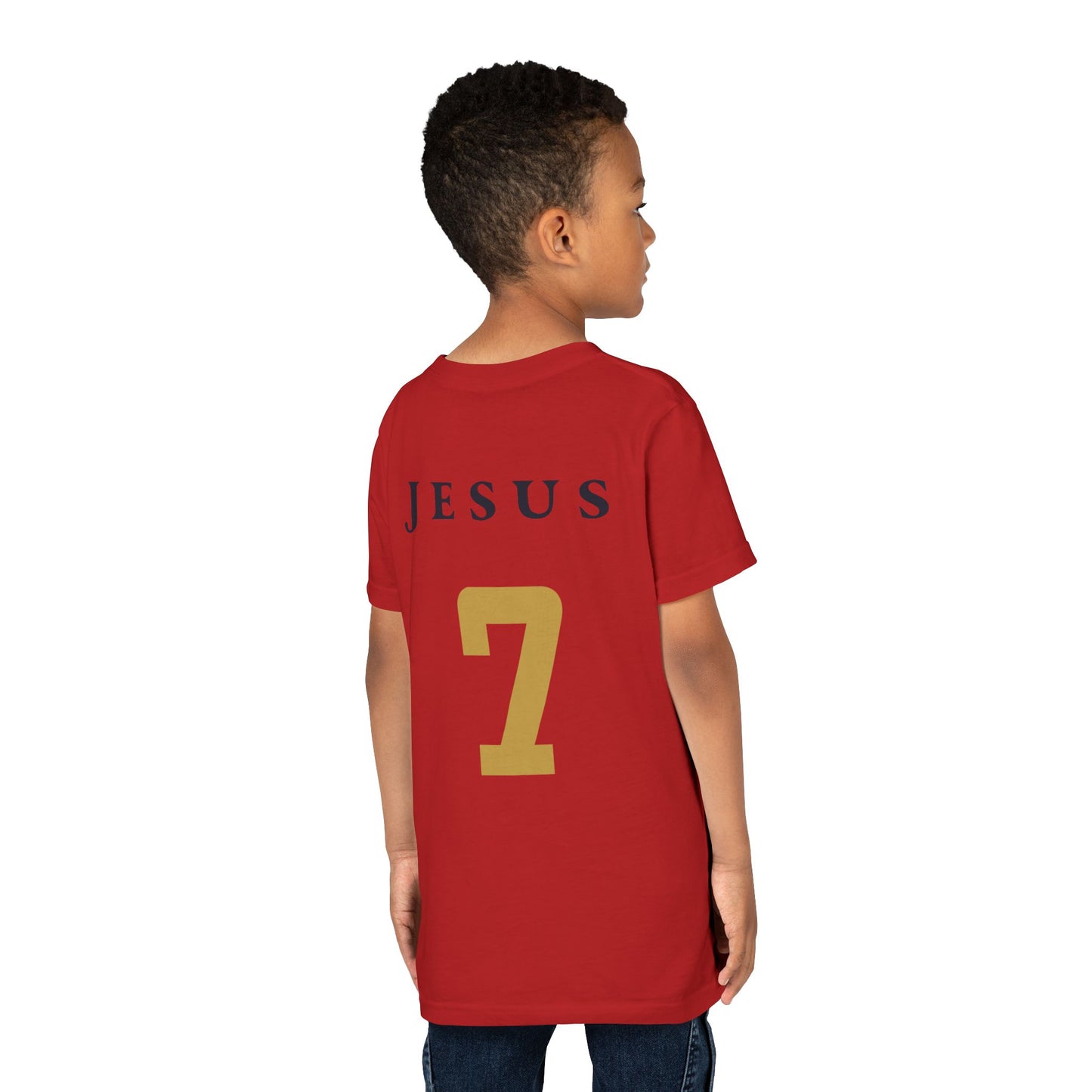 Jesus Christ #7 Jersey YOUTH T-Shirt