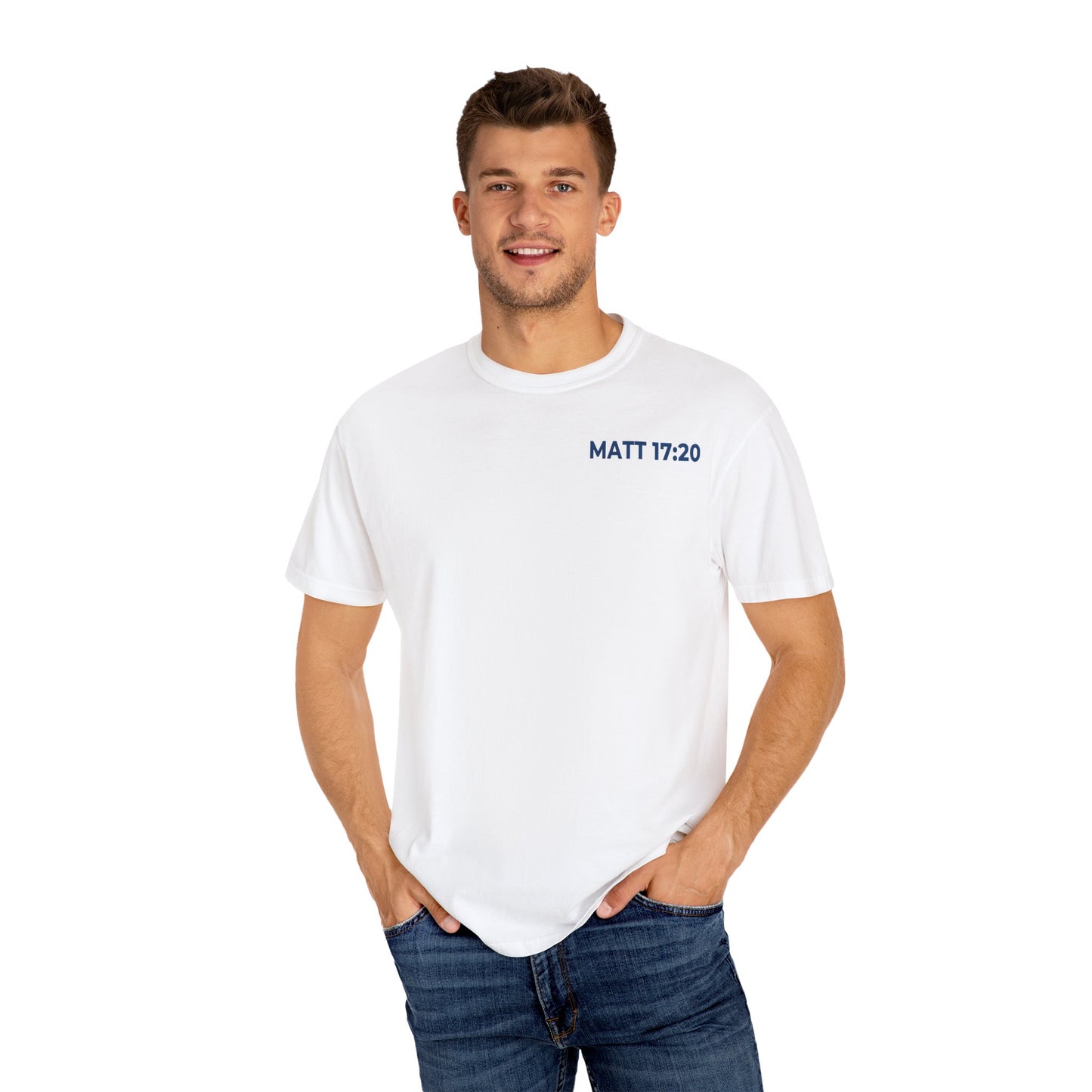 Inspirational Unisex T-Shirt - 'Faith Moves Mountains'