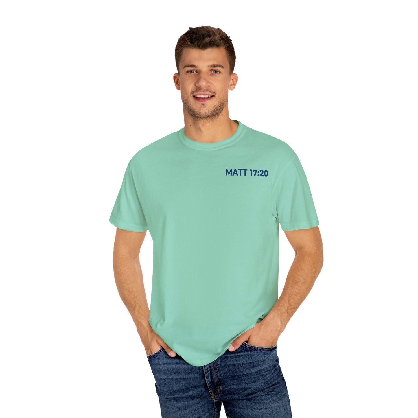Inspirational Unisex T-Shirt - 'Faith Moves Mountains'