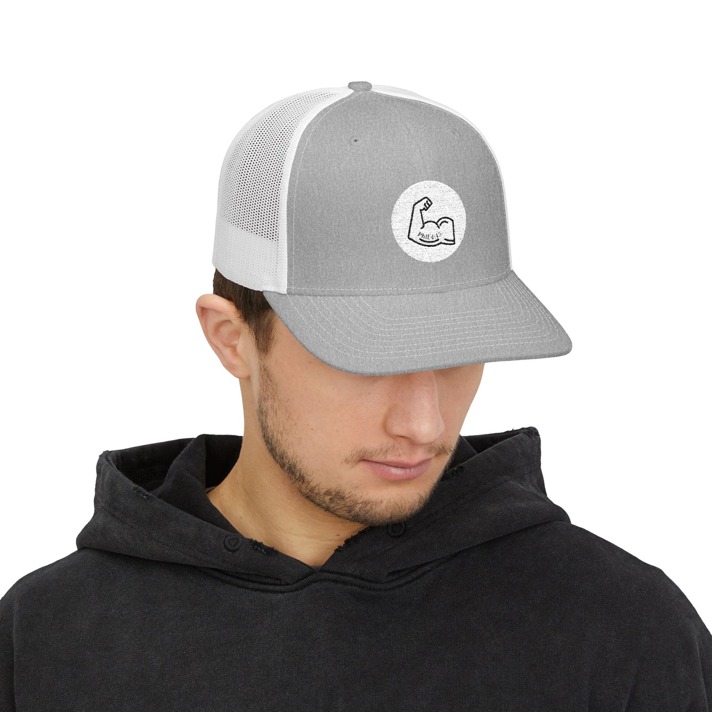 Muscle Flex Phil 4:13 Snapback Trucker Cap