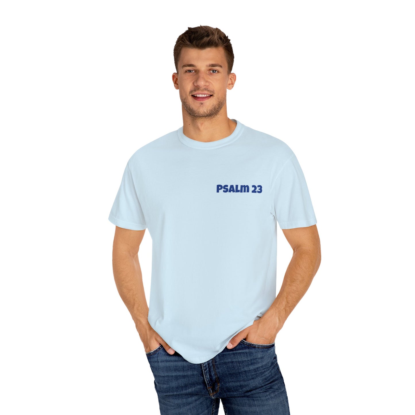 Inspirational Unisex T-Shirt - Psalm 23 & Child of God Design