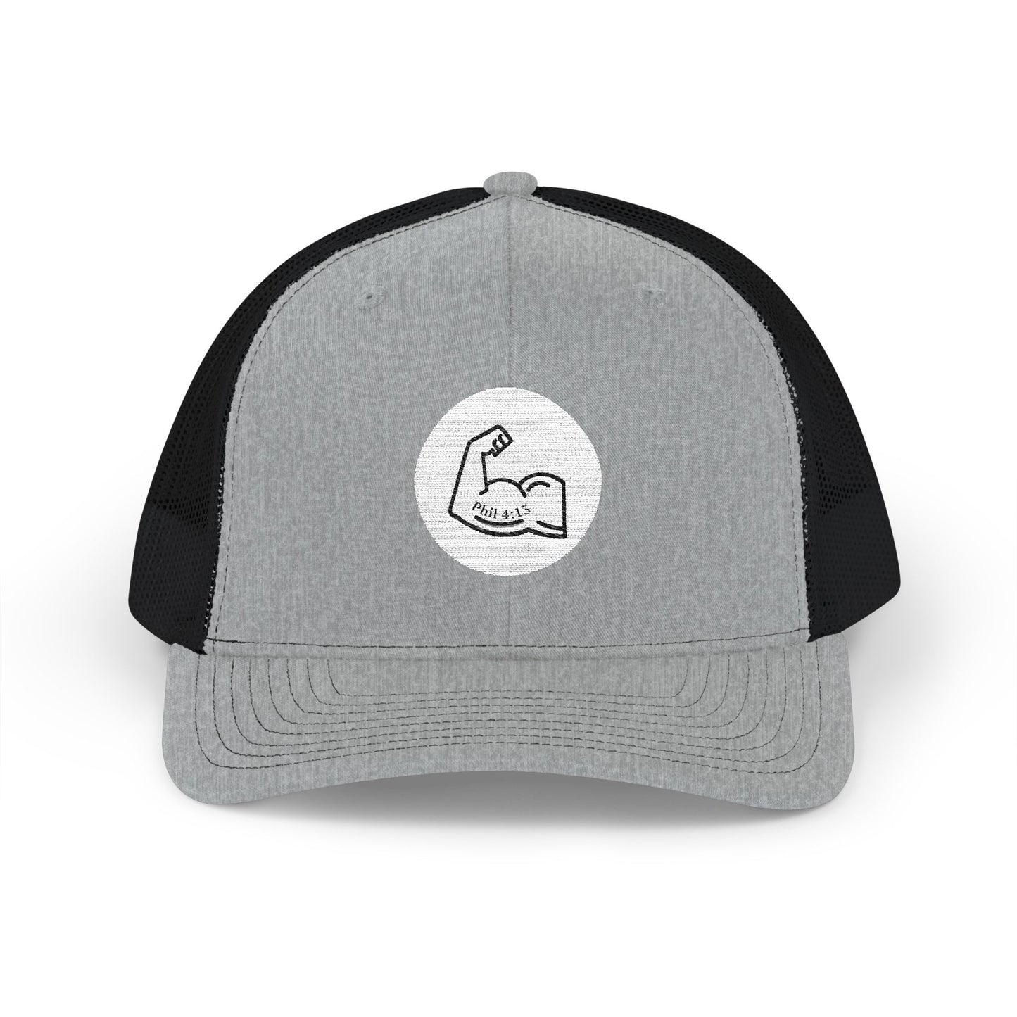 Muscle Flex Phil 4:13 Snapback Trucker Cap