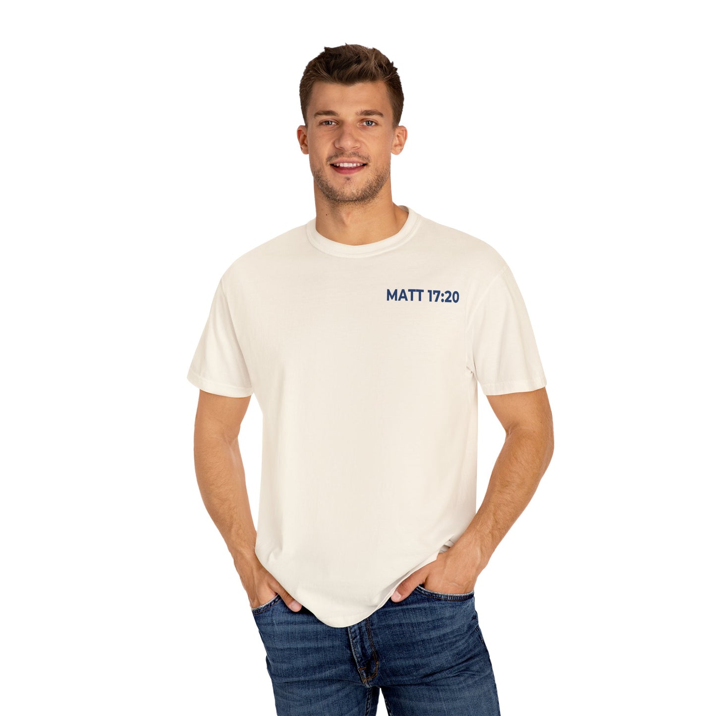 Inspirational Unisex T-Shirt - 'Faith Moves Mountains'