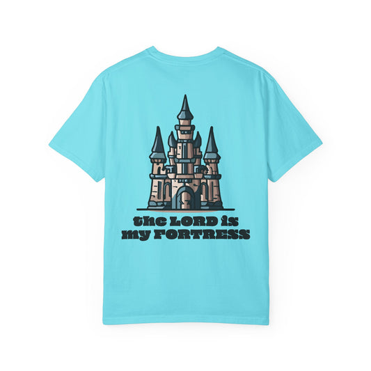Fortress T-Shirt | Unisex Garment-Dyed Tee with Inspirational Castle Design