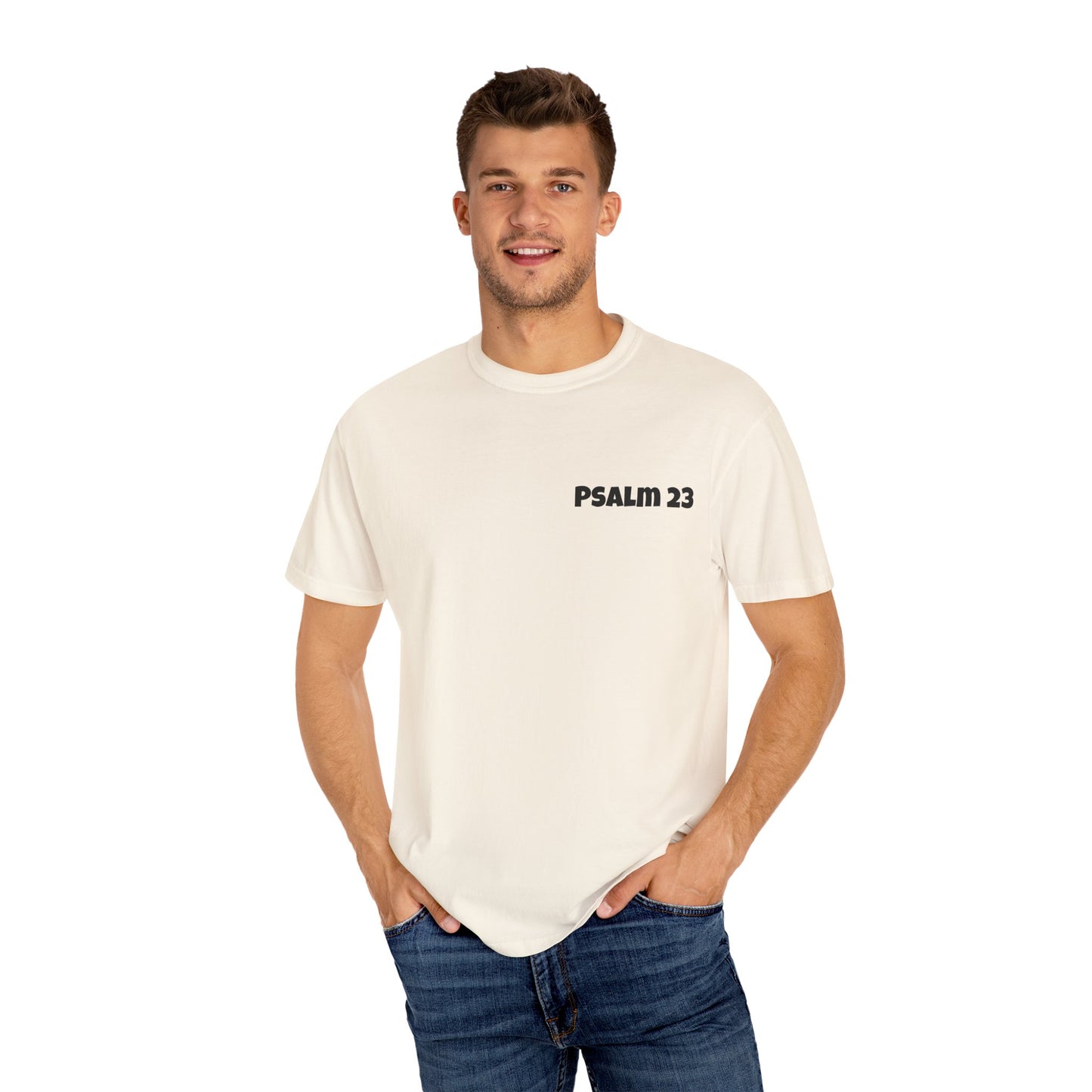 Inspirational Unisex T-Shirt - Psalm 23 & Child of God Design