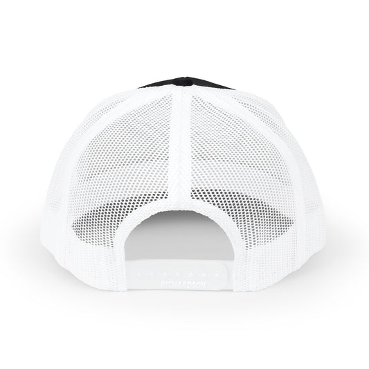 Embroidered Snapback Trucker Cap - 'LIGHT' Design for Casual Comfort