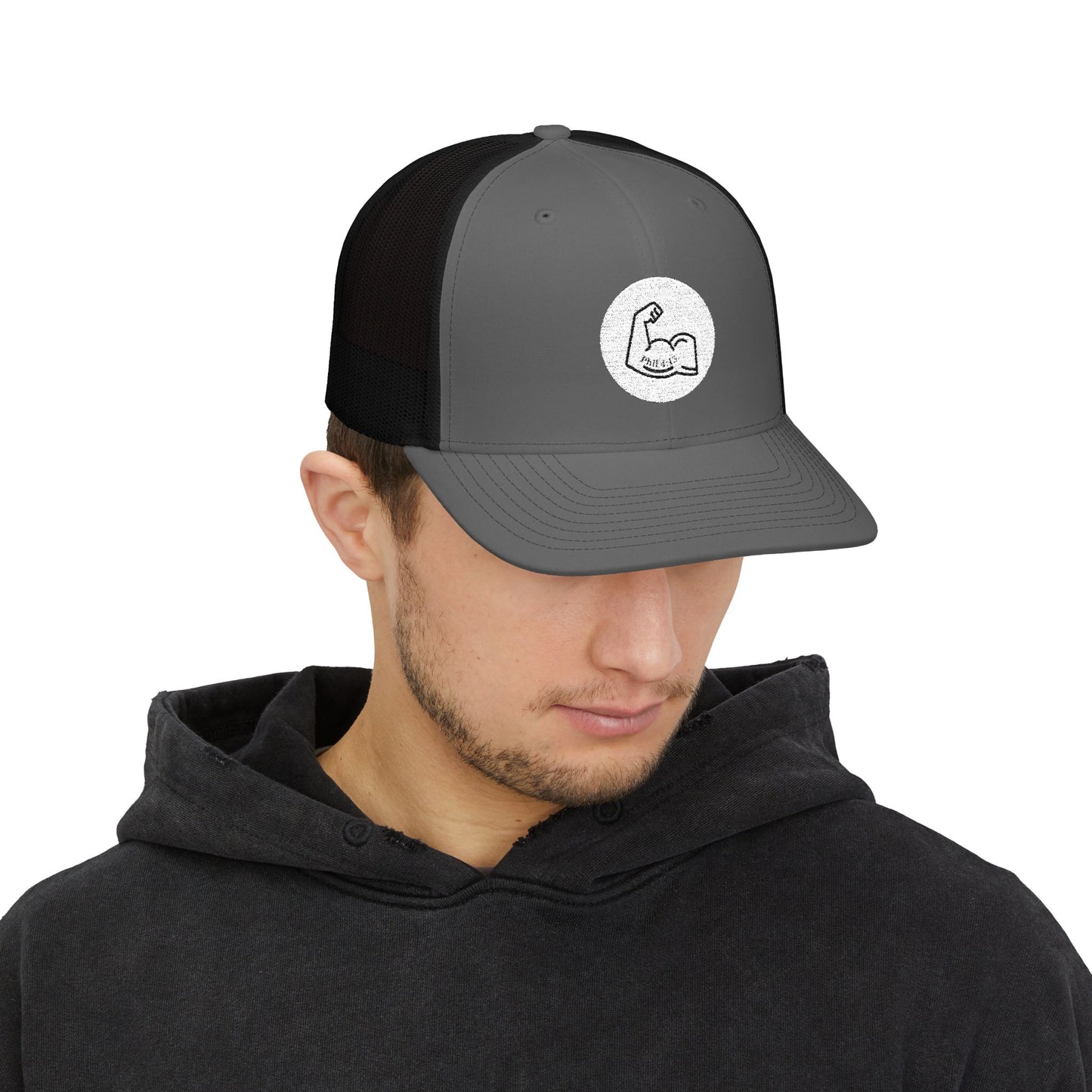 Muscle Flex Phil 4:13 Snapback Trucker Cap