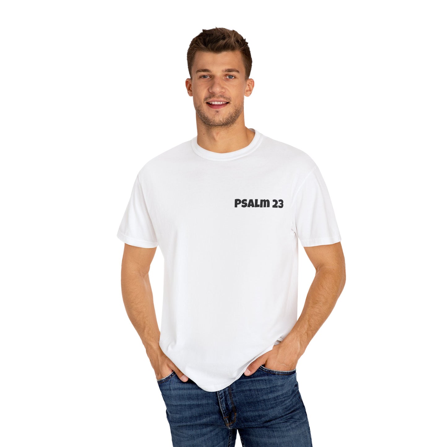 Inspirational Unisex T-Shirt - Psalm 23 & Child of God Design