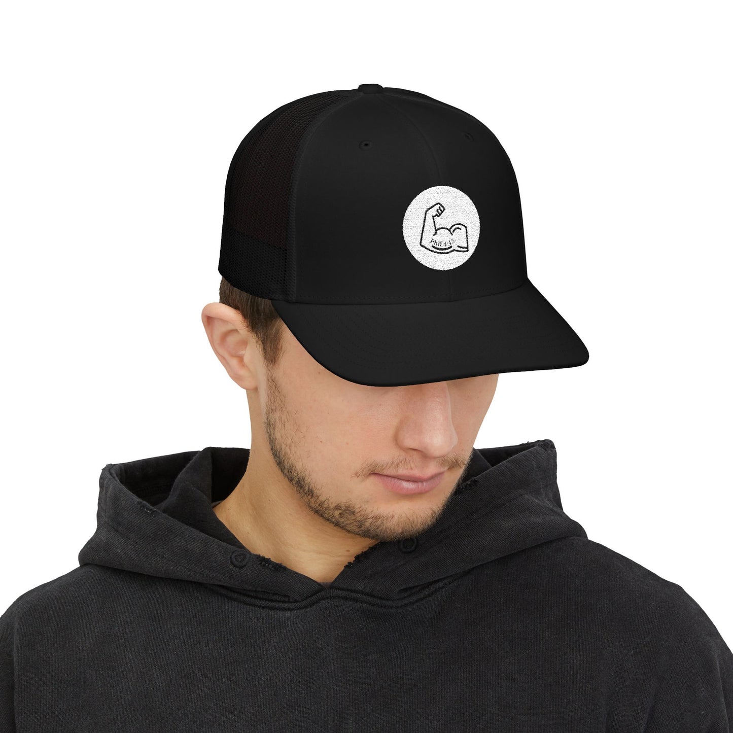 Muscle Flex Phil 4:13 Snapback Trucker Cap